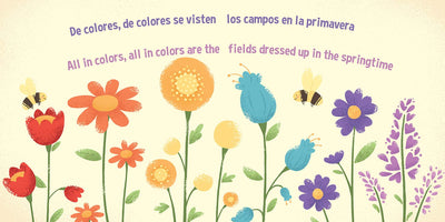 Singing - Cantando De Colores: A Bilingual Book of Harmony (English and Spanish Edition) - Board Book Books Gibbs Smith   