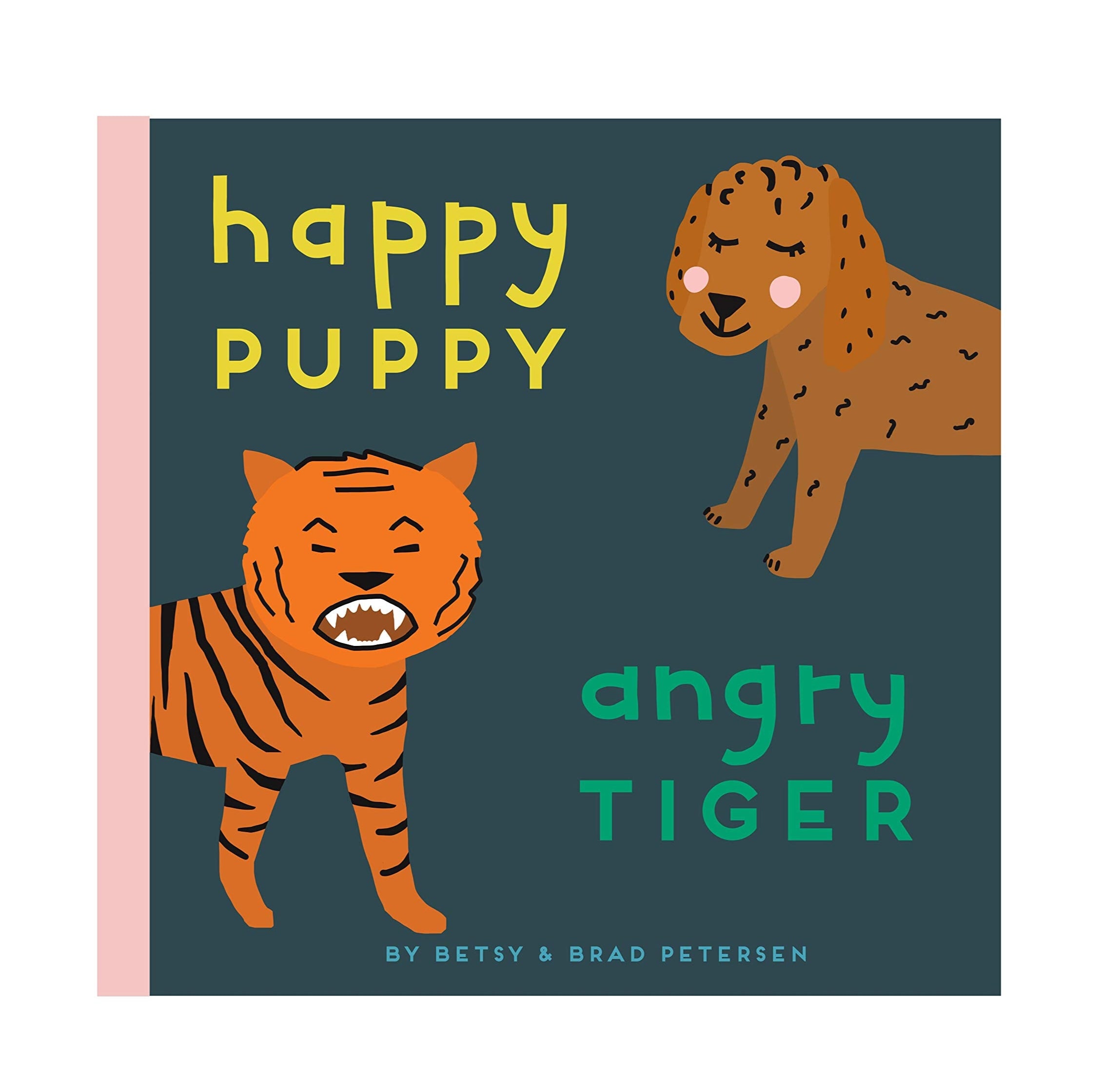Happy Puppy, Angry Tiger: A Little Book About Big Feelings - Board Book Books Penguin Random House   