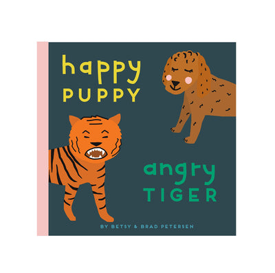 Happy Puppy, Angry Tiger: A Little Book About Big Feelings - Board Book Books Penguin Random House   