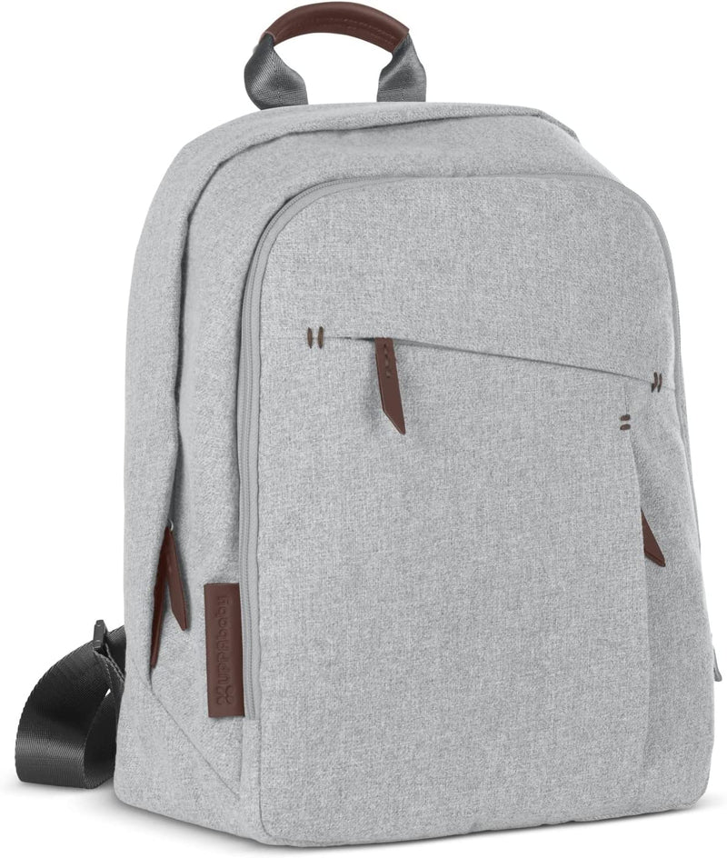 Changing Backpack by UPPAbaby Gear UPPAbaby Stella (grey brushed melange/chestnut leather)  