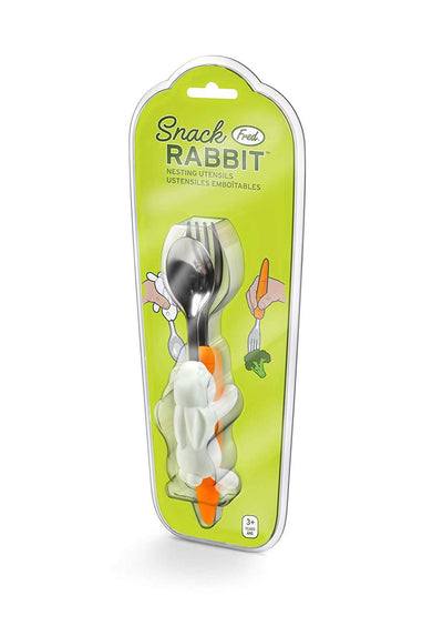 Snack Rabbit Nesting Utensils by Fred + Friends Nursing + Feeding Fred + Friends   