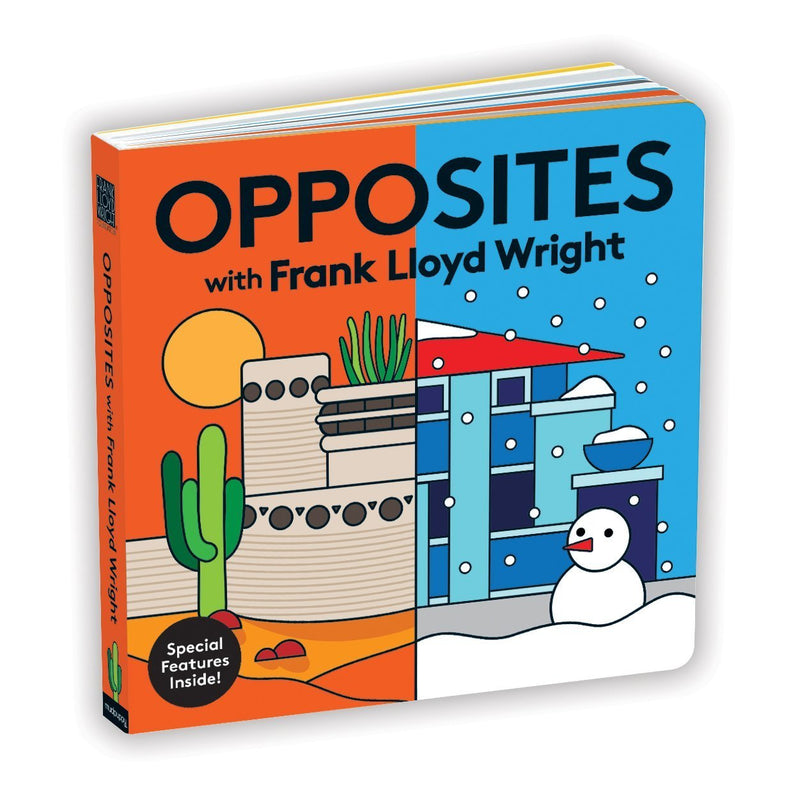 Opposites with Frank Lloyd Wright - Board Book Books Chronicle Books   