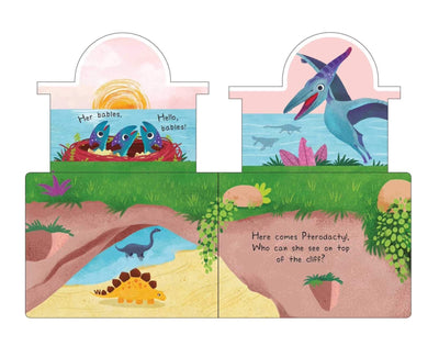 Peek-a-Boo Dinosaurs: Pull the Tab Book - Board Book Books Simon + Schuster   