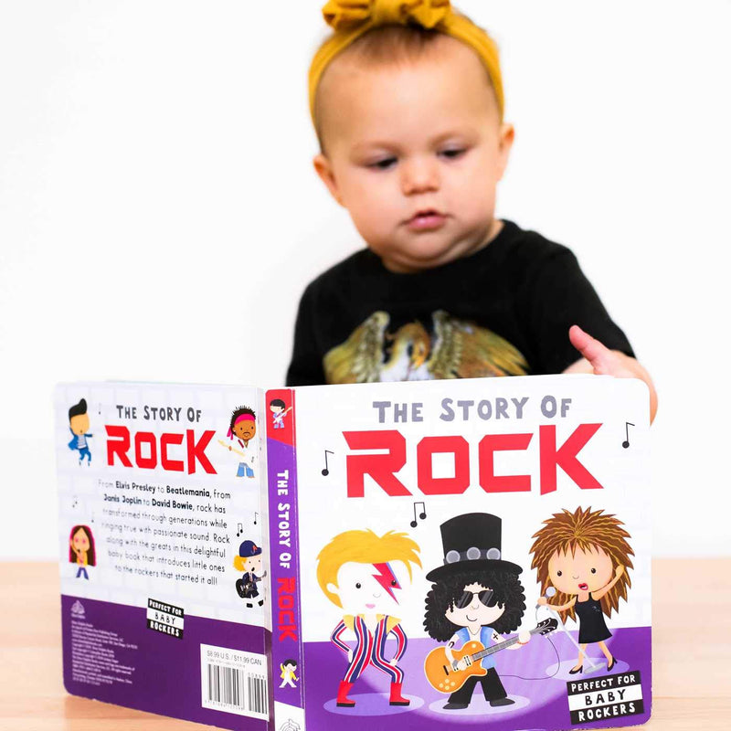 The Story of Rock - Board Book Books Simon + Schuster   