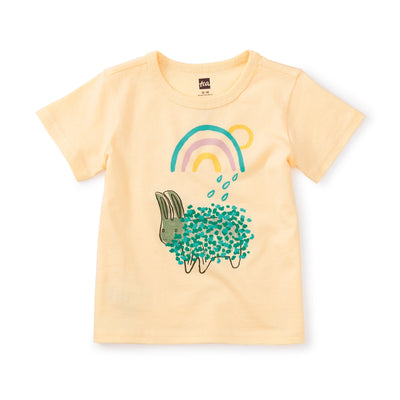 Chia Bunny Baby Graphic Tee - Cornhusk by Tea Collection FINAL SALE