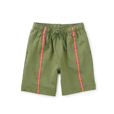 Twill Tape Detail Shorts - Stem by Tea Collection