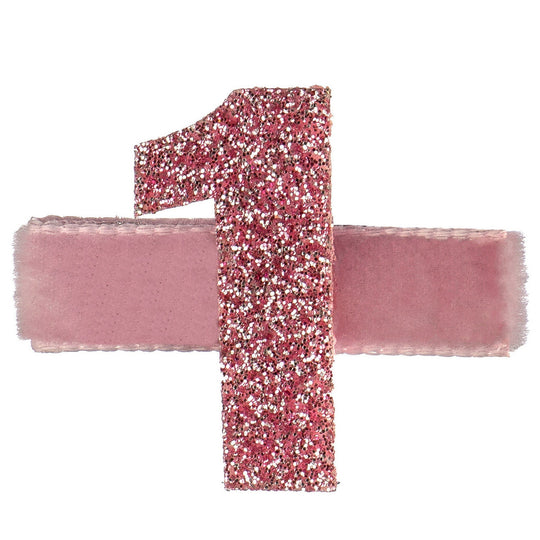 Luna #1 Mini Baby Hair Clip - Pink by No Slippy Hair Clippy