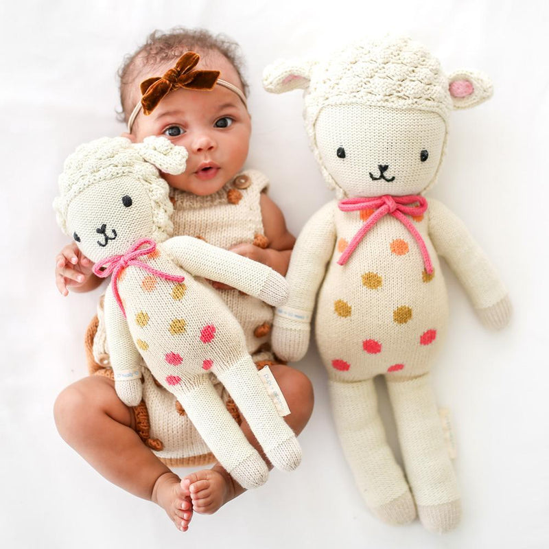 Lucy the Lamb by Cuddle + Kind Toys Cuddle + Kind   