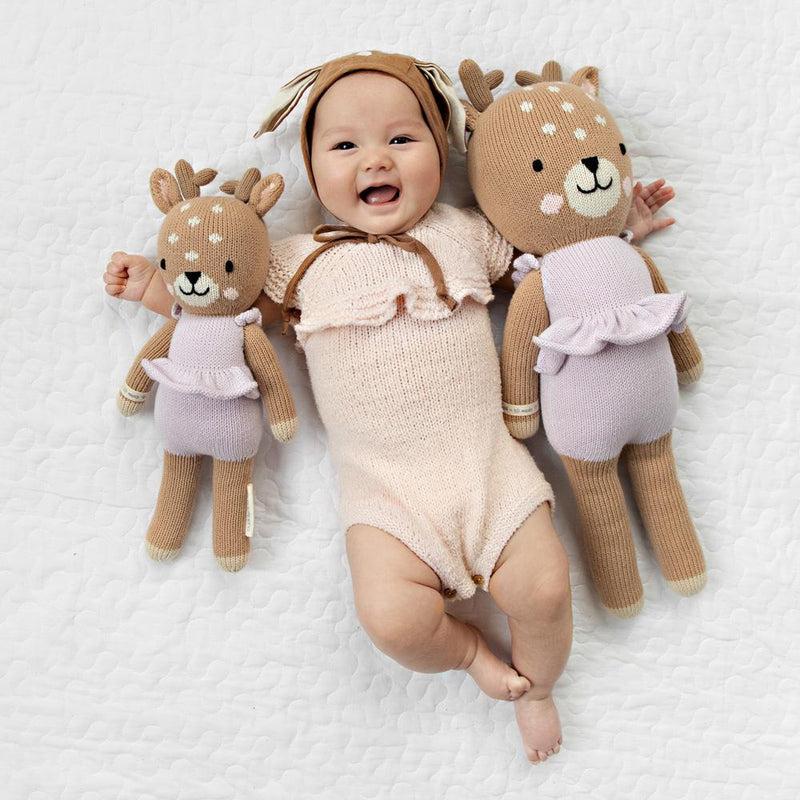 Violet the Fawn by Cuddle + Kind Toys Cuddle + Kind   