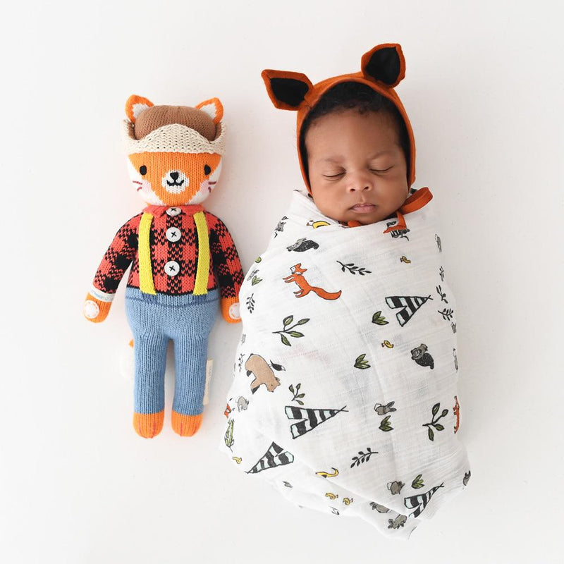 Wyatt The Fox by Cuddle + Kind Toys Cuddle + Kind   