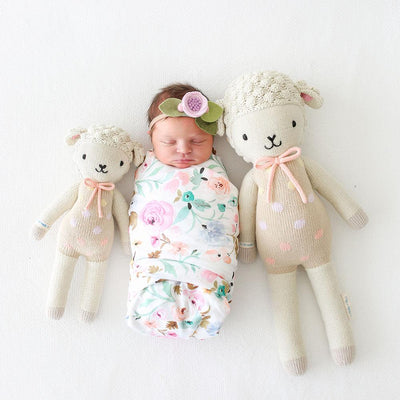 Lucy the Lamb - Pastel by Cuddle + Kind Toys Cuddle + Kind   