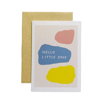 Hello Little One Card by Allie Biddle Paper Goods + Party Supplies Allie Biddle   