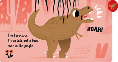 Noisy Tabs!: Dinosaurs - Board Book Books Simon + Schuster   