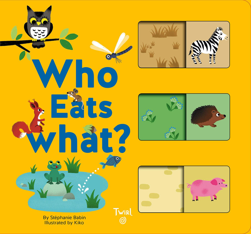 Who Eats What? - Board Book Books Chronicle Books   