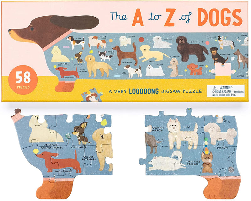 The A to Z of Dogs Puzzle Toys Laurence King Publishing   