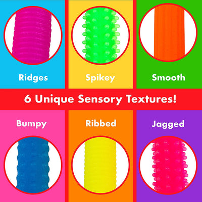 Sensory Textured Stretch Noodles by Be Amazing Toys Toys Be Amazing Toys   
