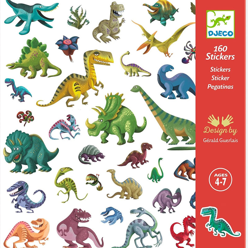 Stickers - Dinosaurs by Djeco Toys Djeco   