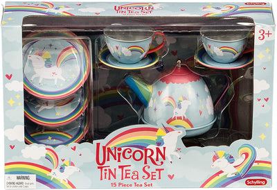 Unicorn Tin Tea Set by Schylling Toys Schylling   