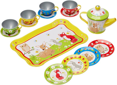 Forest Friends Tin Tea Set by Schylling Toys Schylling   