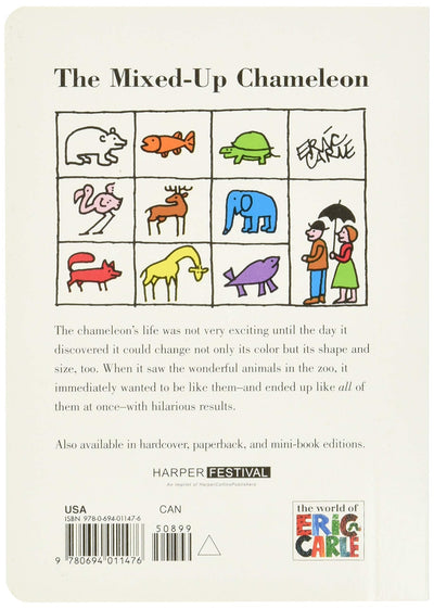 The Mixed-Up Chameleon - Board Book Books Harper Collins   
