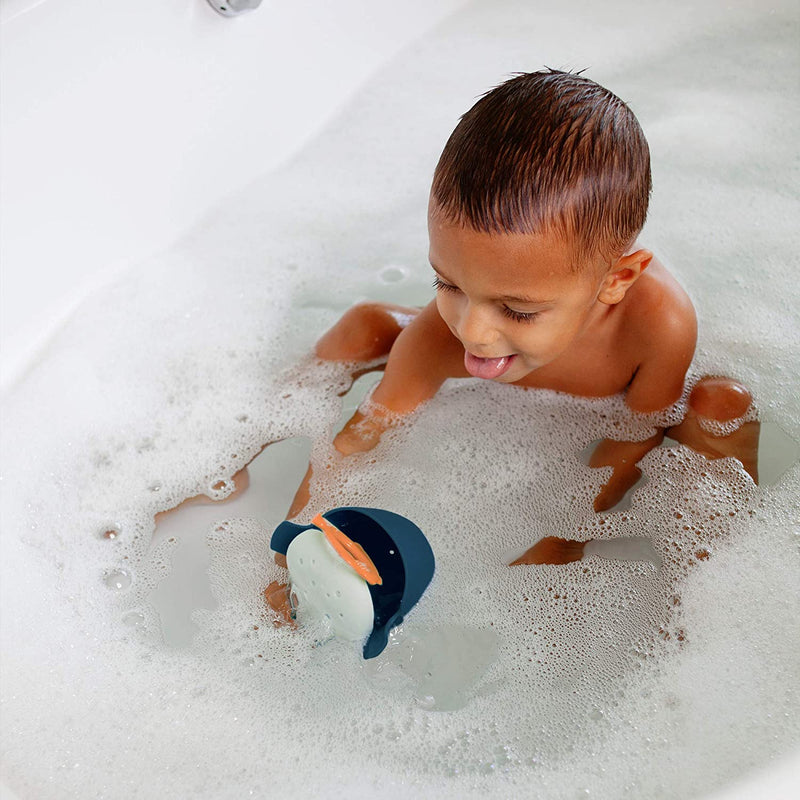 Chomp Hungry Whale Bath Toy - Navy by Boon – Pacifier Kids Boutique