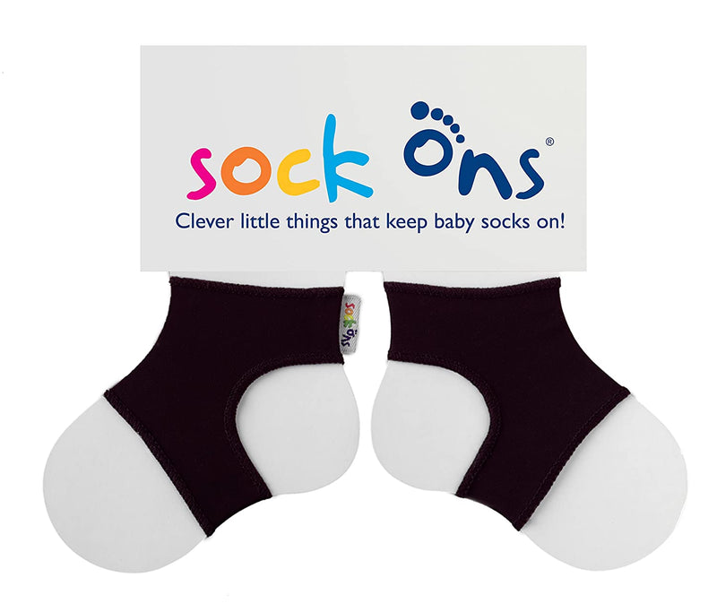 Sock Ons Brights Accessories Sock Ons BLACK L (6-12M) 