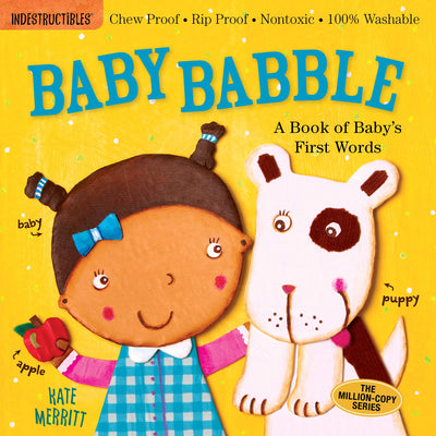 Indestructibles Book - Baby Babble Books Workman Publishing   