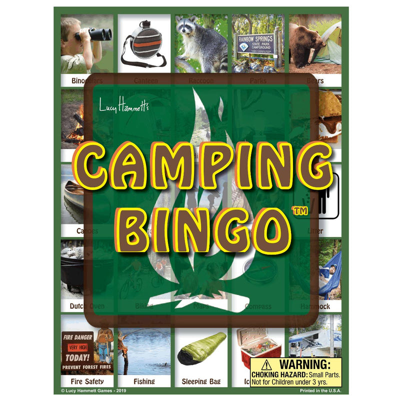 Camping Bingo by Lucy Hammett Games