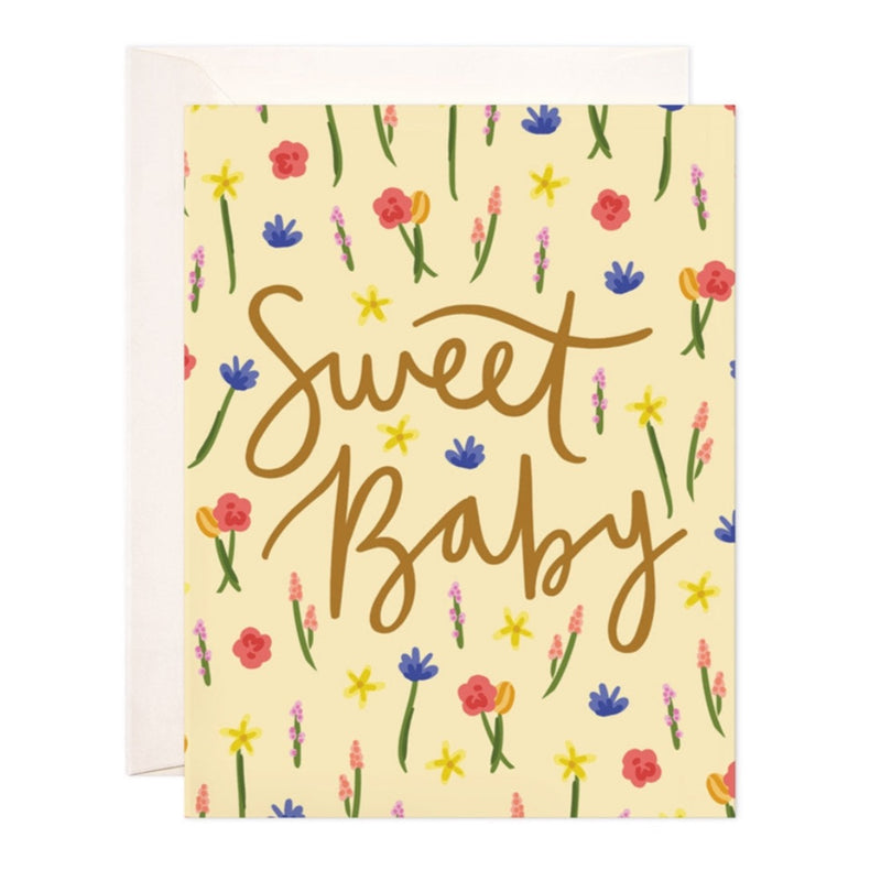 Floral Sweet Greeting Card by Bloomwolf Studio Paper Goods + Party Supplies Bloomwolf Studio   