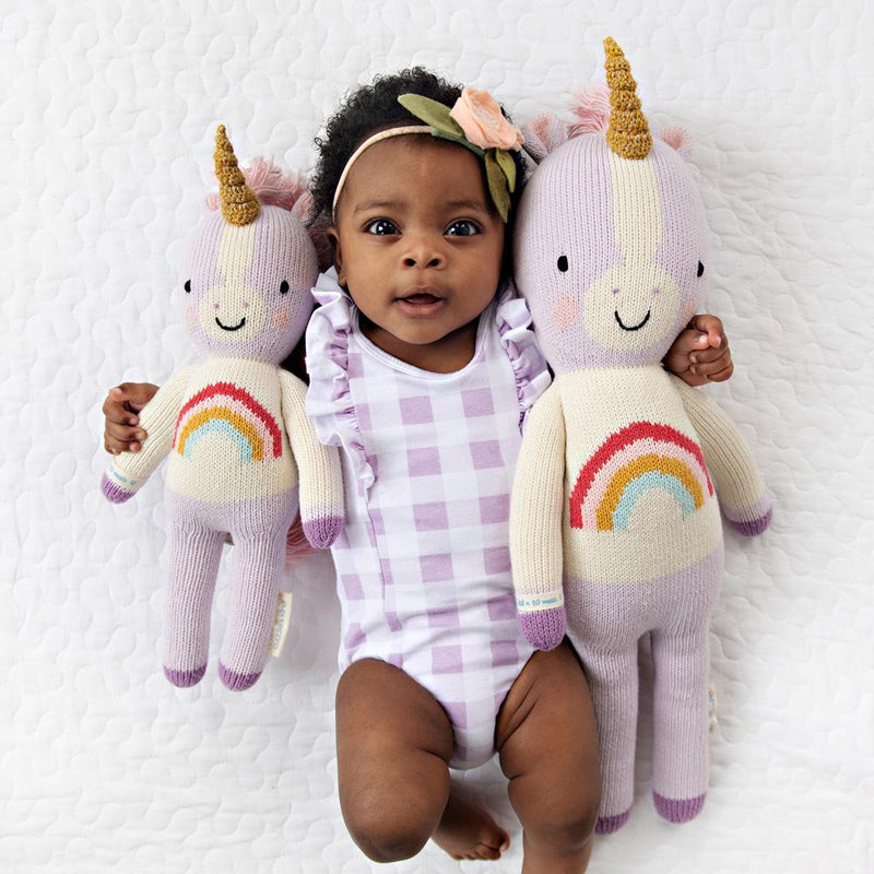 Zoe the Unicorn by Cuddle + Kind Toys Cuddle + Kind   