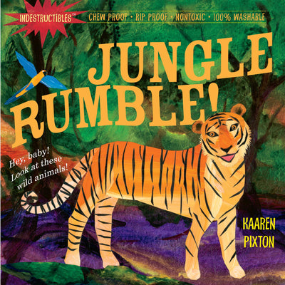 Indestructibles Book - Jungle Rumble Books Workman Publishing   