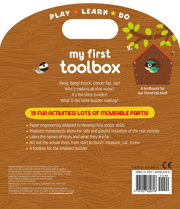 My First Toolbox: A Lift the Flap Activity Book Books Chronicle Books   