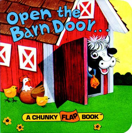 Open the Barn Door, Find a Cow - Board Book Books Random House   