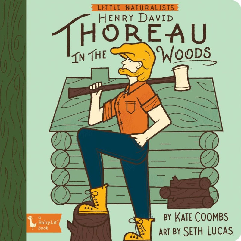 Little Naturalists: Henry David Thoreau in the Woods - Board Book Books Gibbs Smith   
