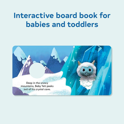 Baby Yeti - Finger Puppet Board Book Books Chronicle Books   