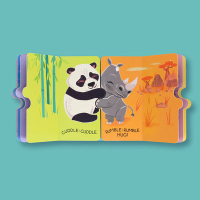 Little Wild Animal Hugs - Board Book Books Chronicle Books   