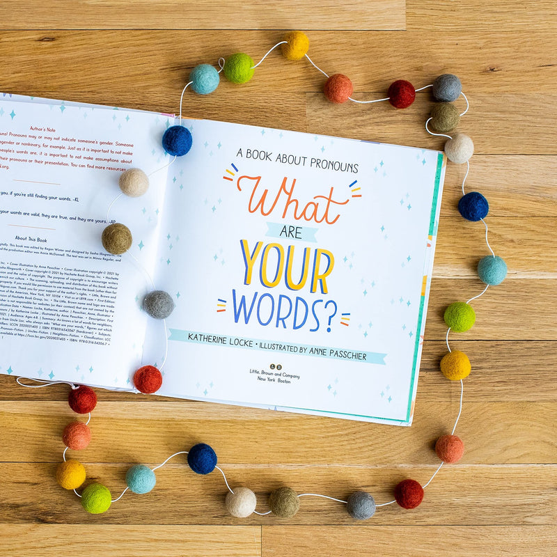 What Are Your Words? A Book About Pronouns - Hardcover Books Little, Brown Books   