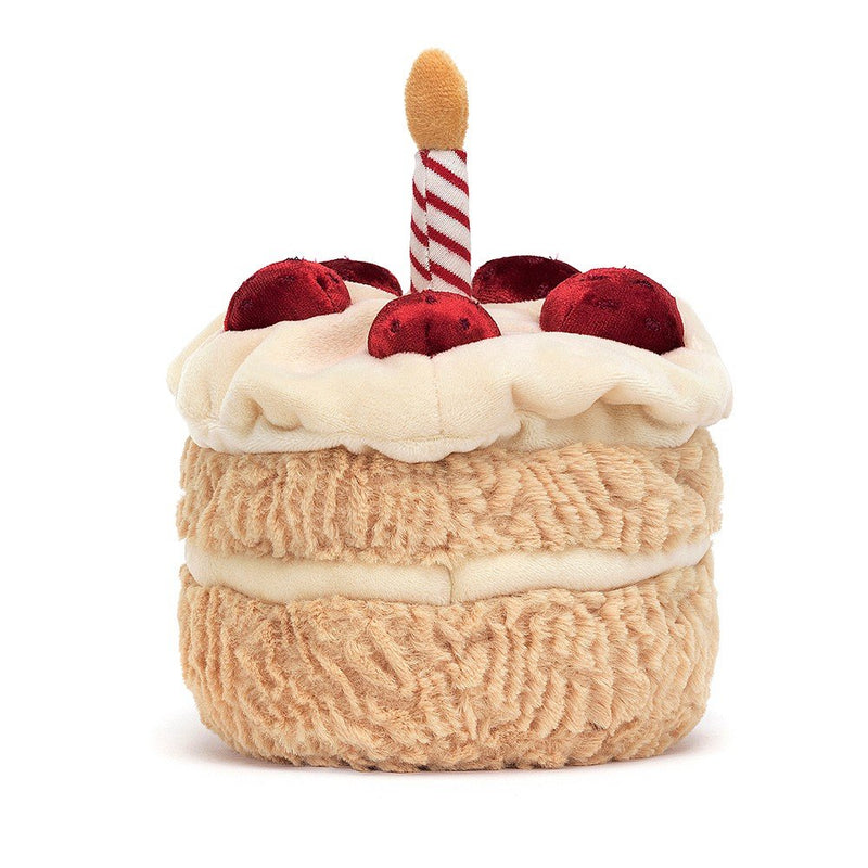 Amuseable Birthday Cake - 8 Inch by Jellycat Toys Jellycat   