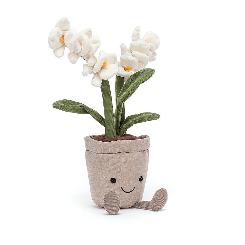 Amuseable Cream Orchid - 13 Inch by Jellycat