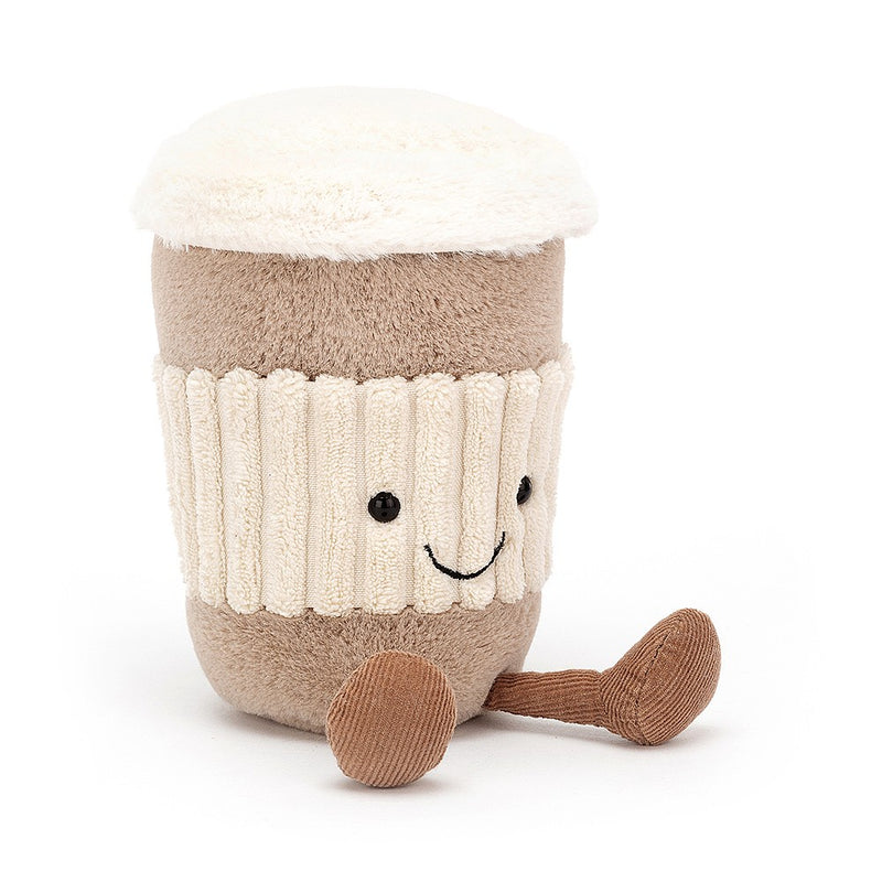 Amuseable Coffee To Go - 7 Inch by Jellycat Toys Jellycat   