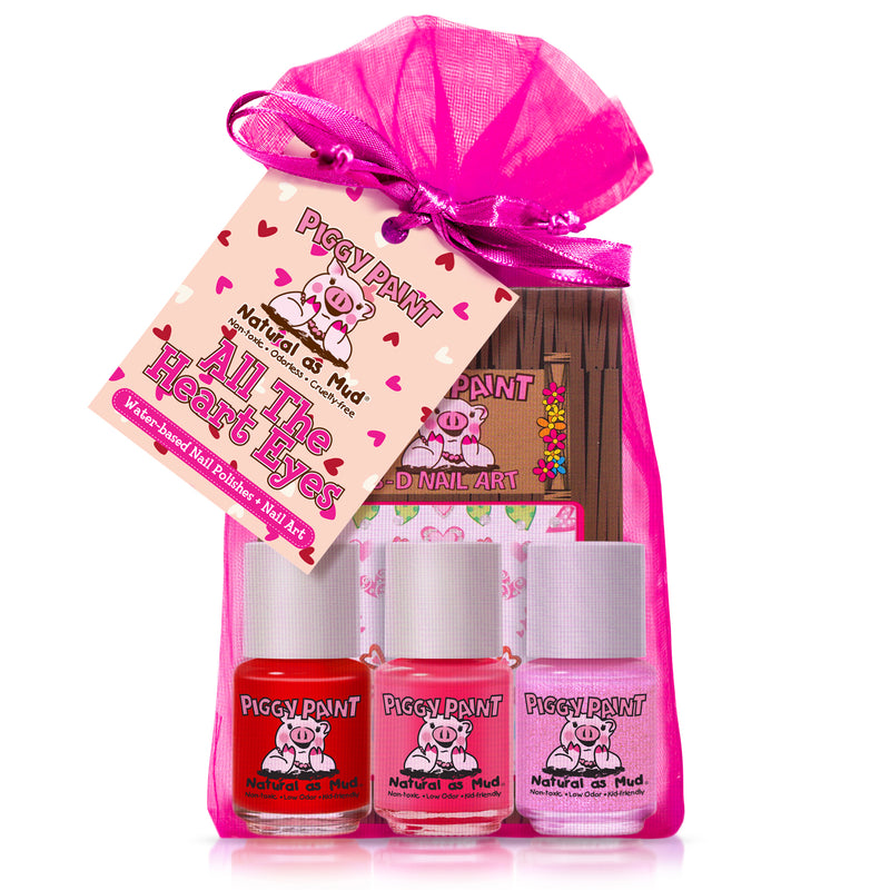 Nail Polish Set - All the Heart Eyes by Piggy Paint Accessories Piggy Paint   