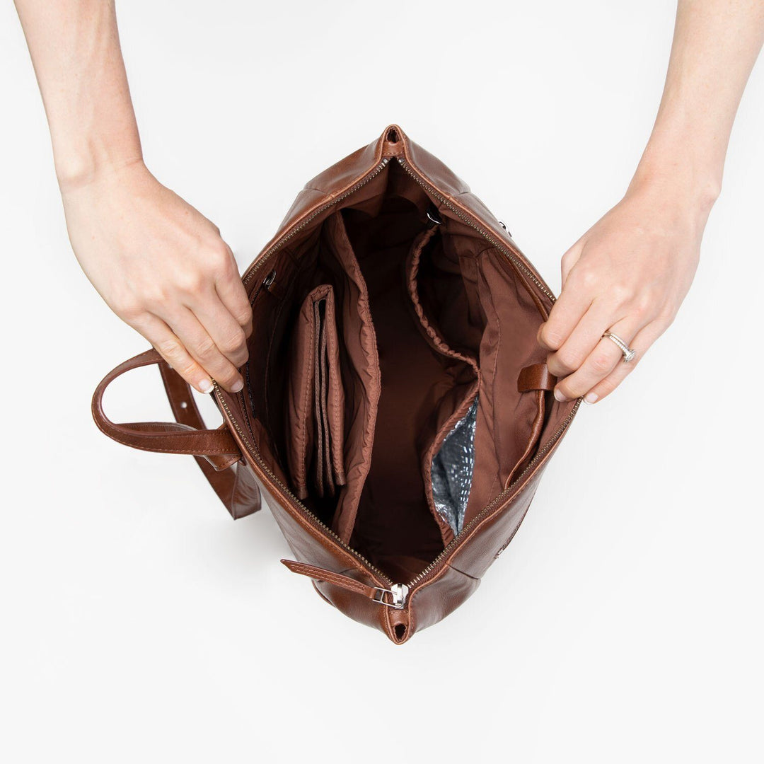 Freshly Picked Minimal Diaper Bag - Amber Freshly Picked Minimal Diaper Bag | Amber — Cullen main image 2