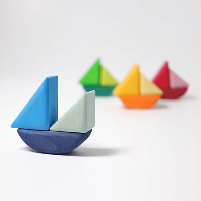 Rolling Boats by Grimm's Toys Grimm's   