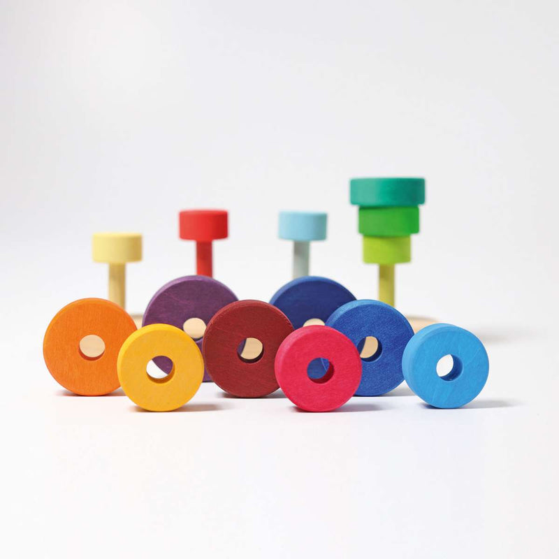 Fabuto Wooden Stacking Toy by Grimm&