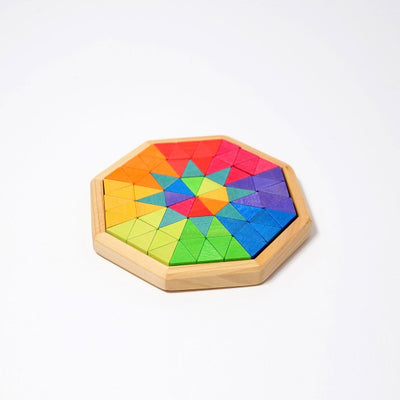 Small Octagon Wooden Building Toy by Grimm's Toys Grimm's   