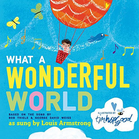 What a Wonderful World - Hardcover Children's Book