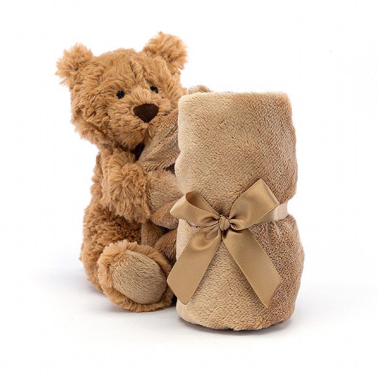 Bartholomew Bear Soother by Jellycat Toys Jellycat   