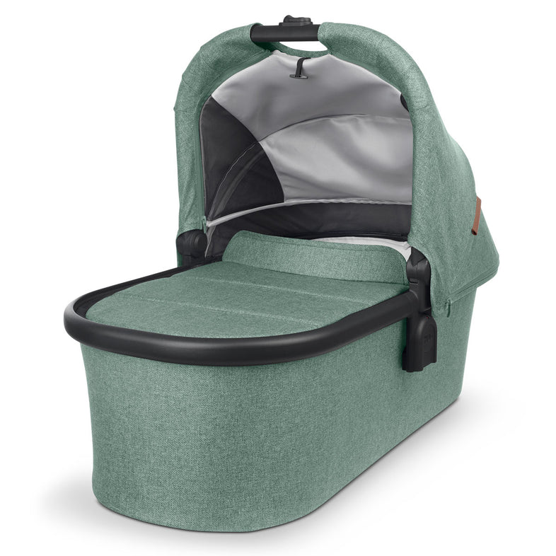 Bassinet V2 by UPPAbaby Gear UPPAbaby GWEN (green mélange/carbon/saddle leather)  