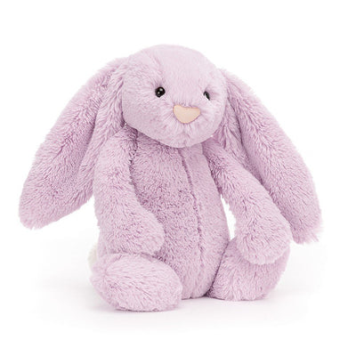 Bashful Lilac Bunny - Small 7 Inch by Jellycat Toys Jellycat   