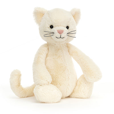 Bashful Cream Kitten - Medium 12 Inch by Jellycat Toys Jellycat   